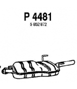 FENNO STEEL - P4481 - Глушитель OPEL VECTRA B 1.6-2.2 95-03